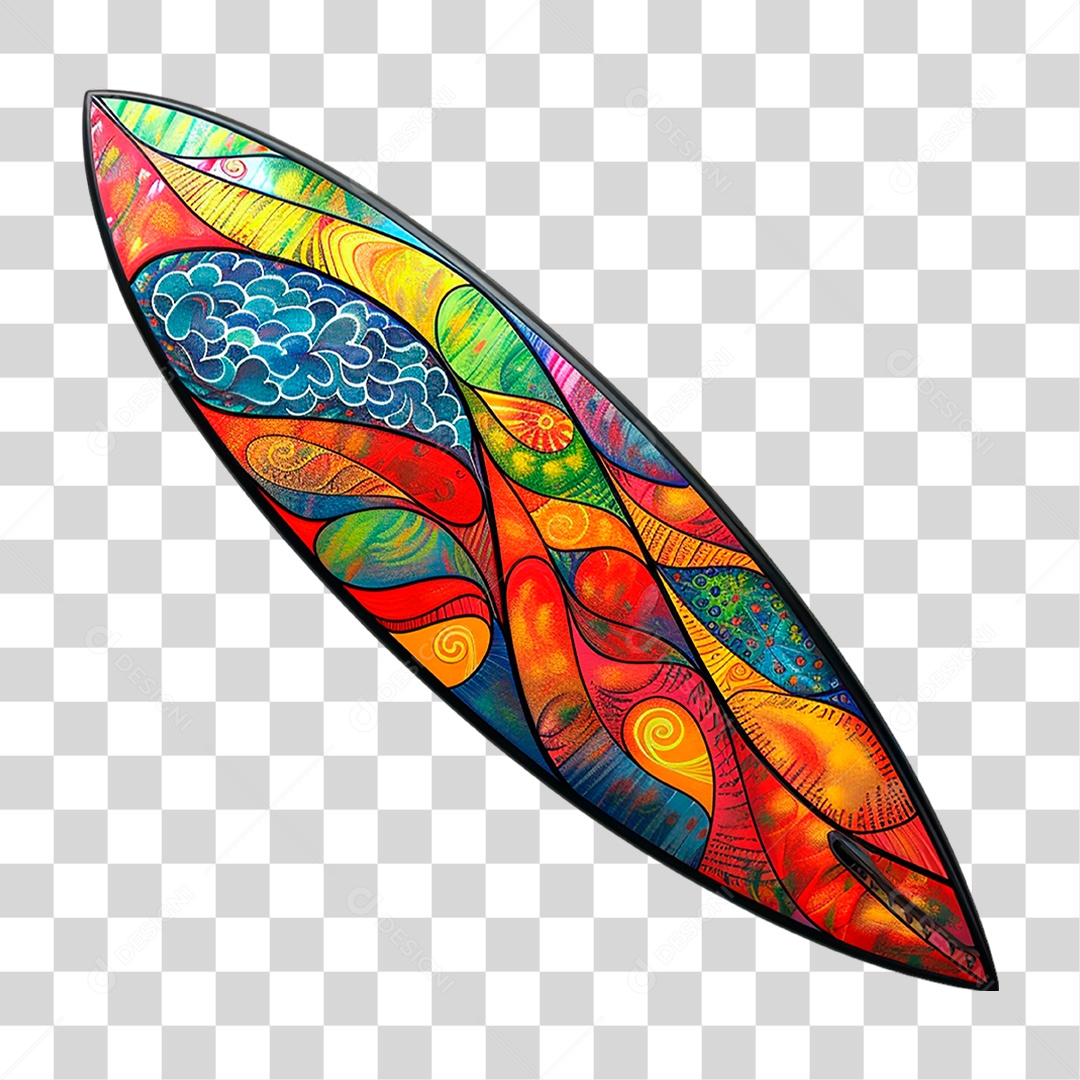 Prancha de Surf PNG Transparente