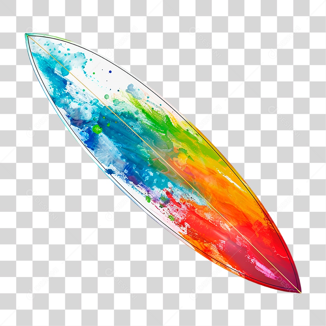 Prancha de Surf PNG Transparente