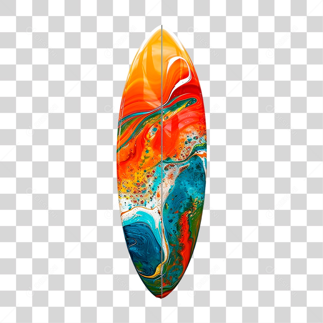 Prancha de Surf PNG Transparente