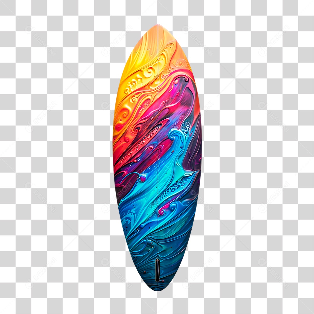 Prancha de Surf PNG Transparente