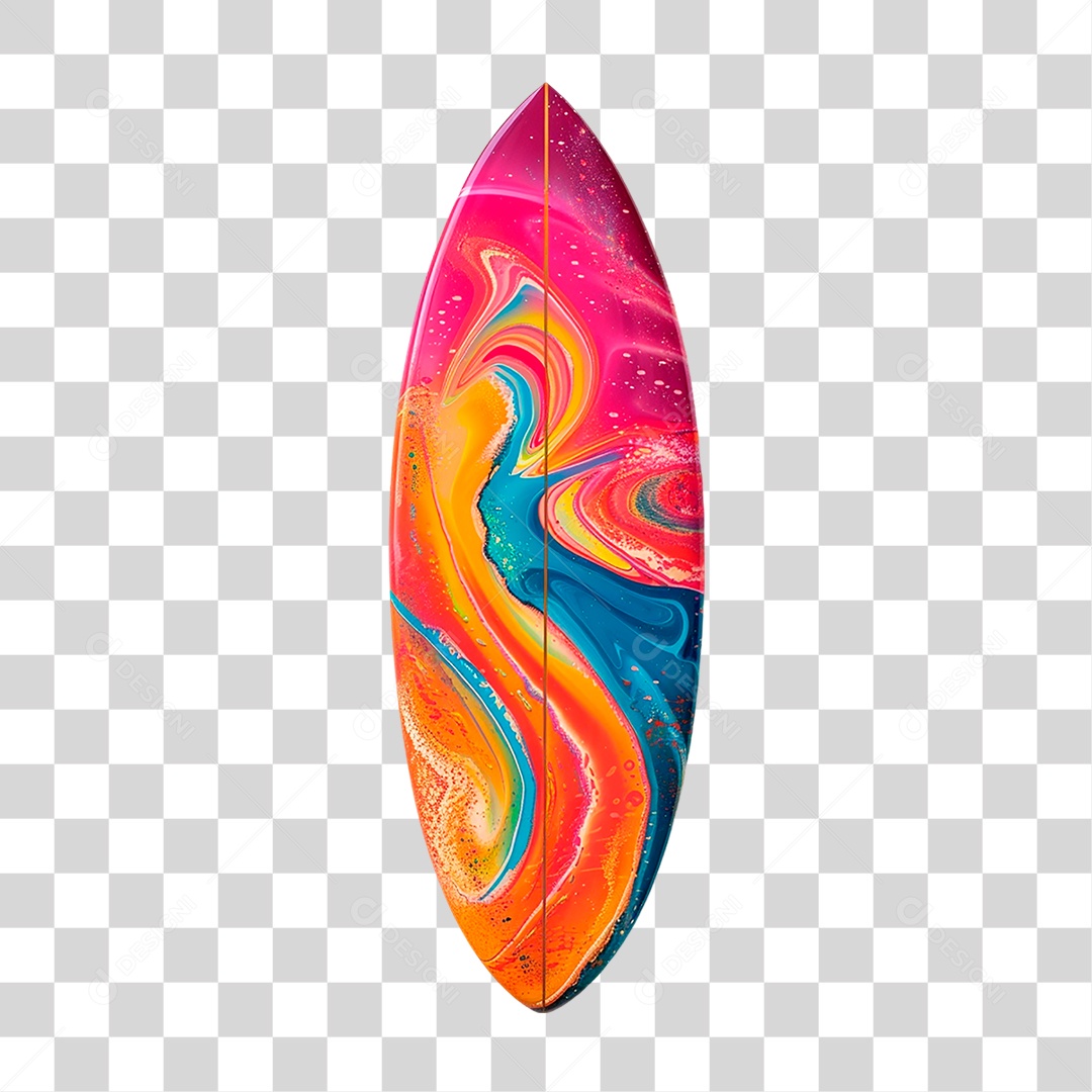Prancha de Surf PNG Transparente