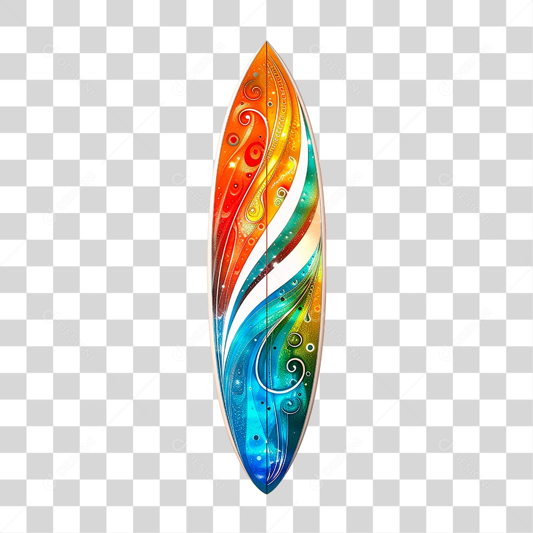 Prancha de Surf PNG Transparente