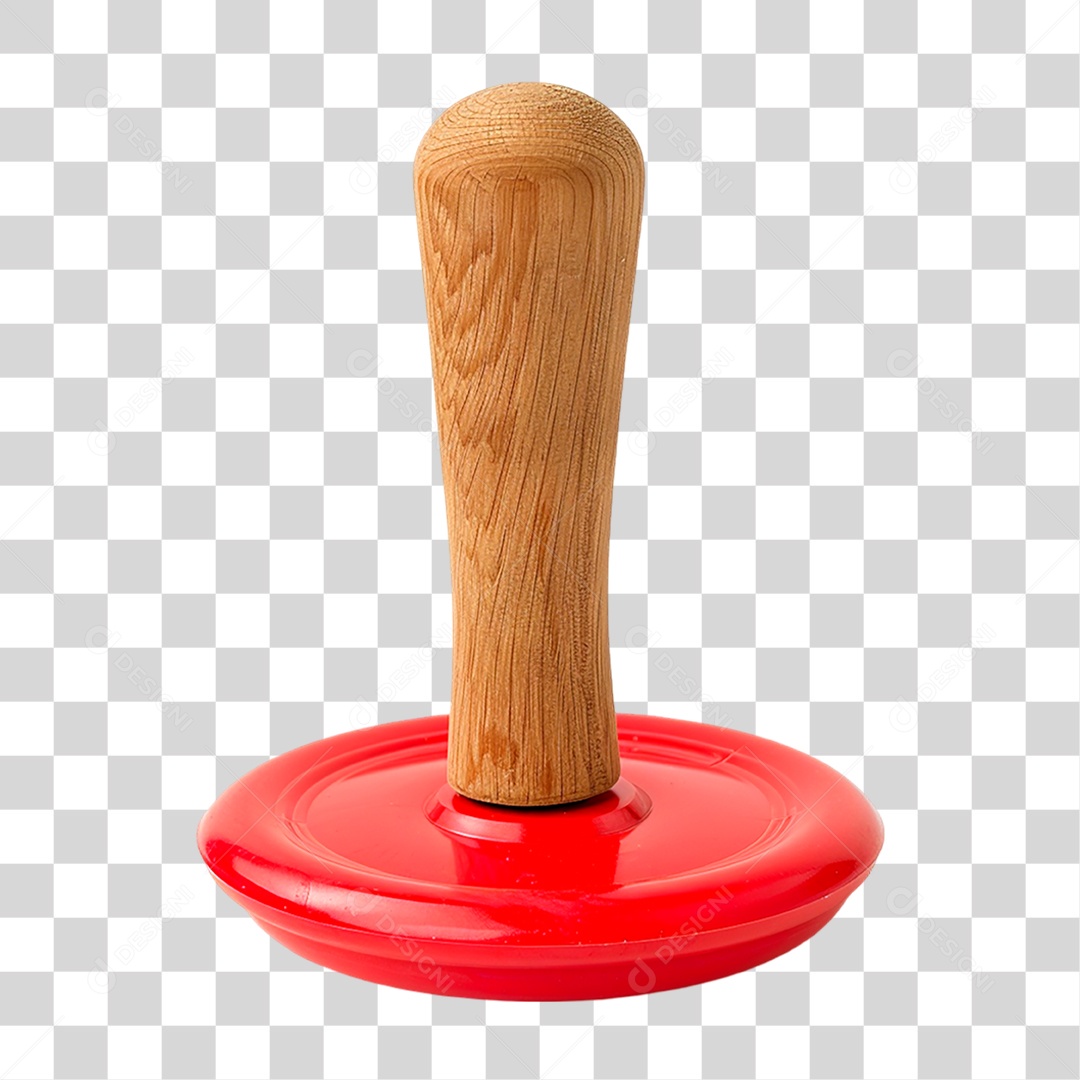 Desentupidor de Madeira PNG Transparente