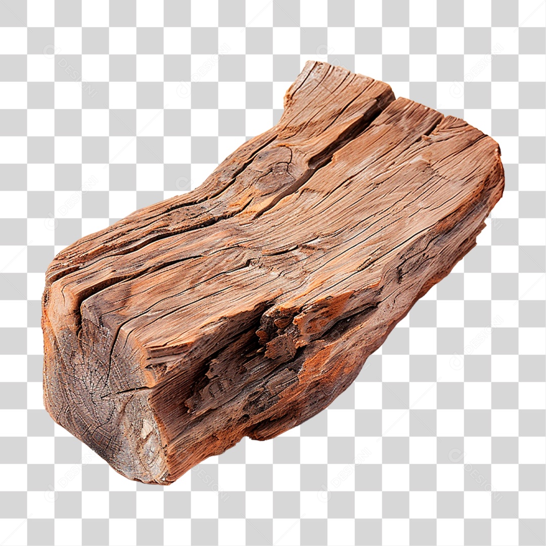Toco de Madeira PNG Transparente
