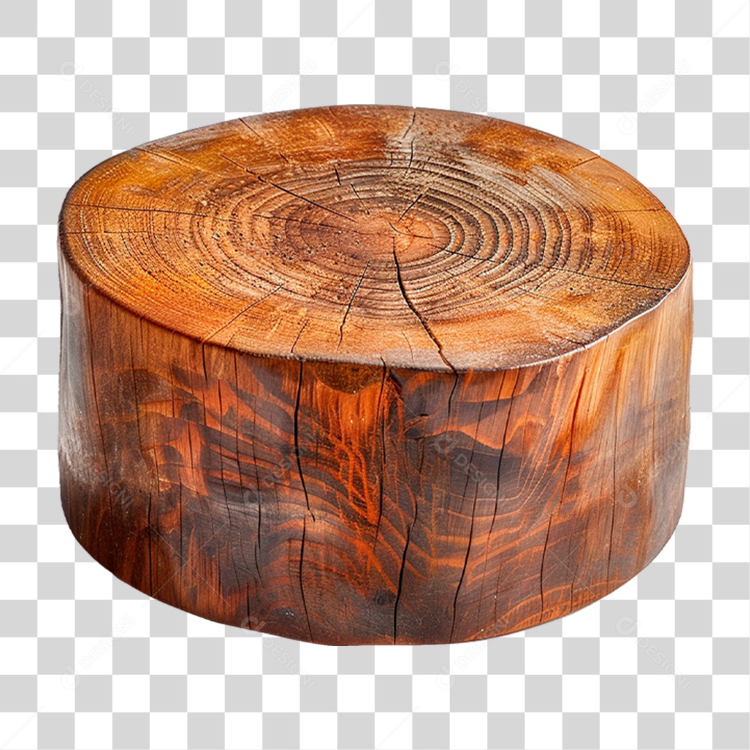 Toco de Madeira PNG Transparente