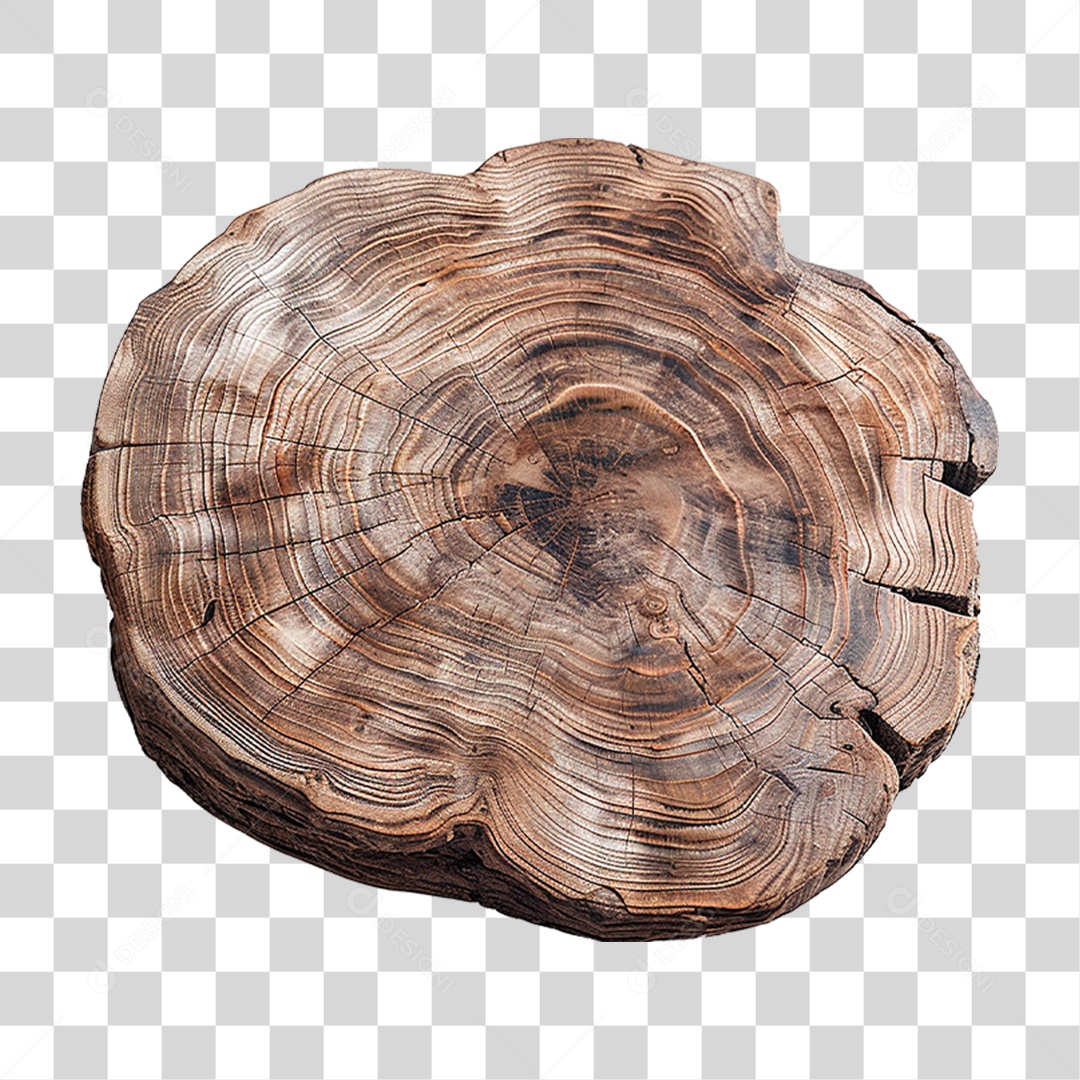 Toco de Madeira PNG Transparente