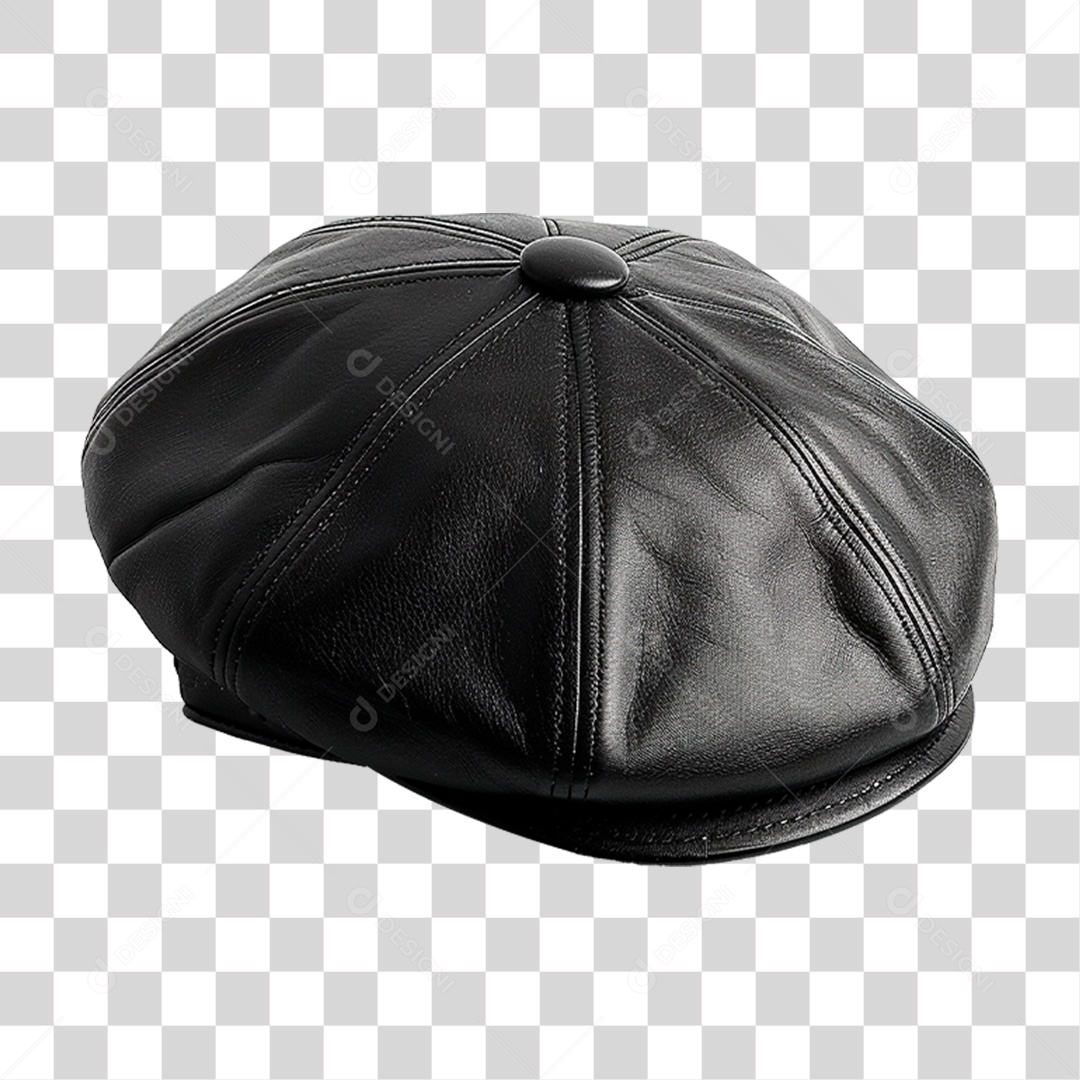 Boina Preta PNG Transparente