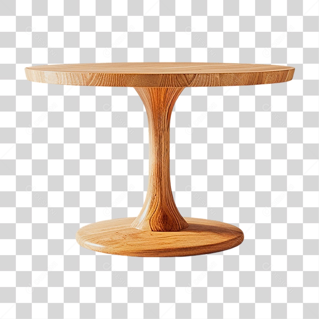 Mesa Redonda de Cafe da Manhã PNG Transparente