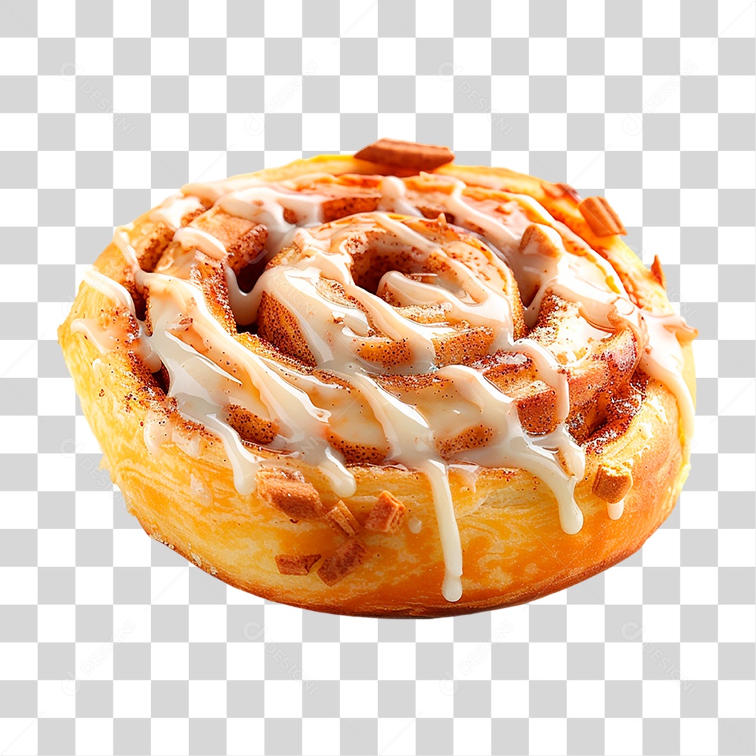 Rosca com Cobertura PNG Transparente