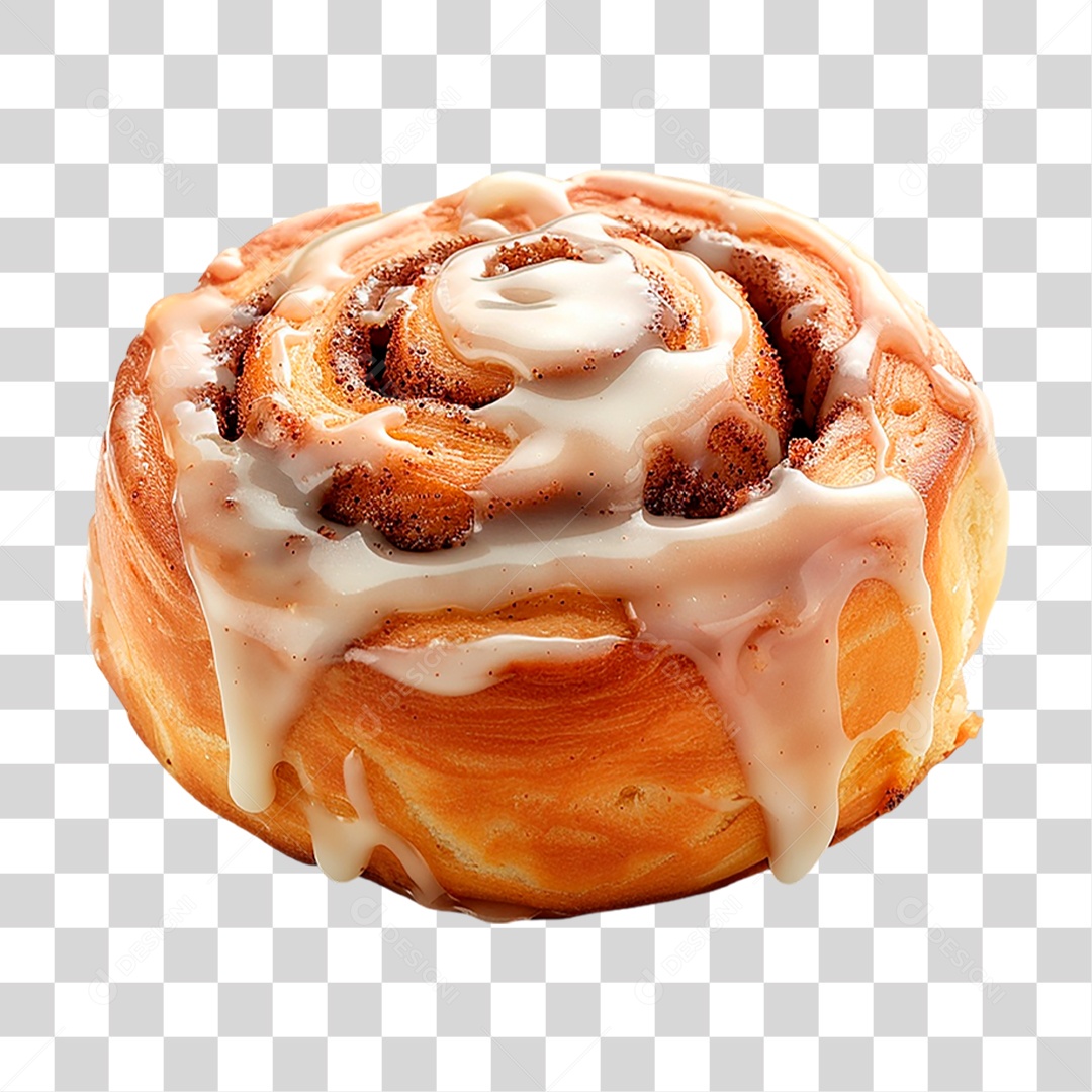 Rosca com Cobertura PNG Transparente