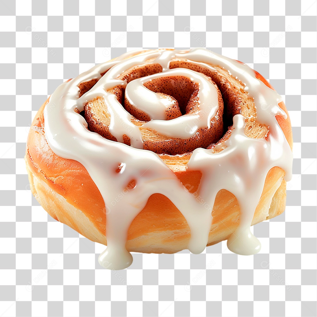 Rosca com Cobertura PNG Transparente