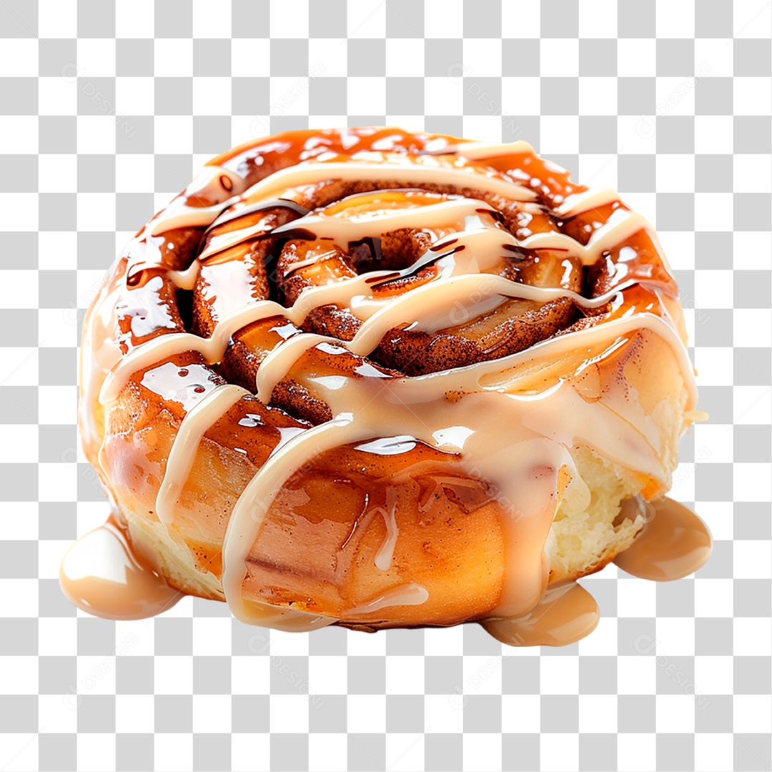 Rosca com Cobertura PNG Transparente