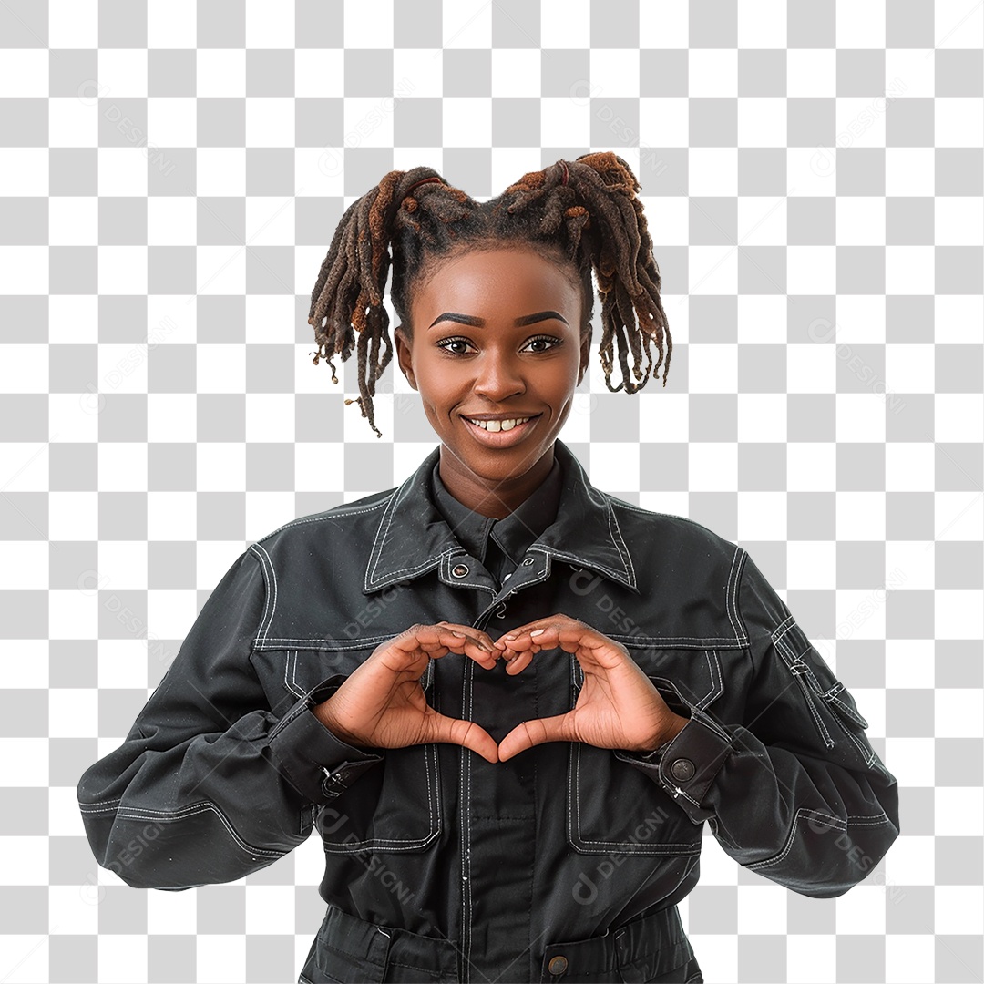 Mulher Trabalhando em Construção Civil PNG Transparente