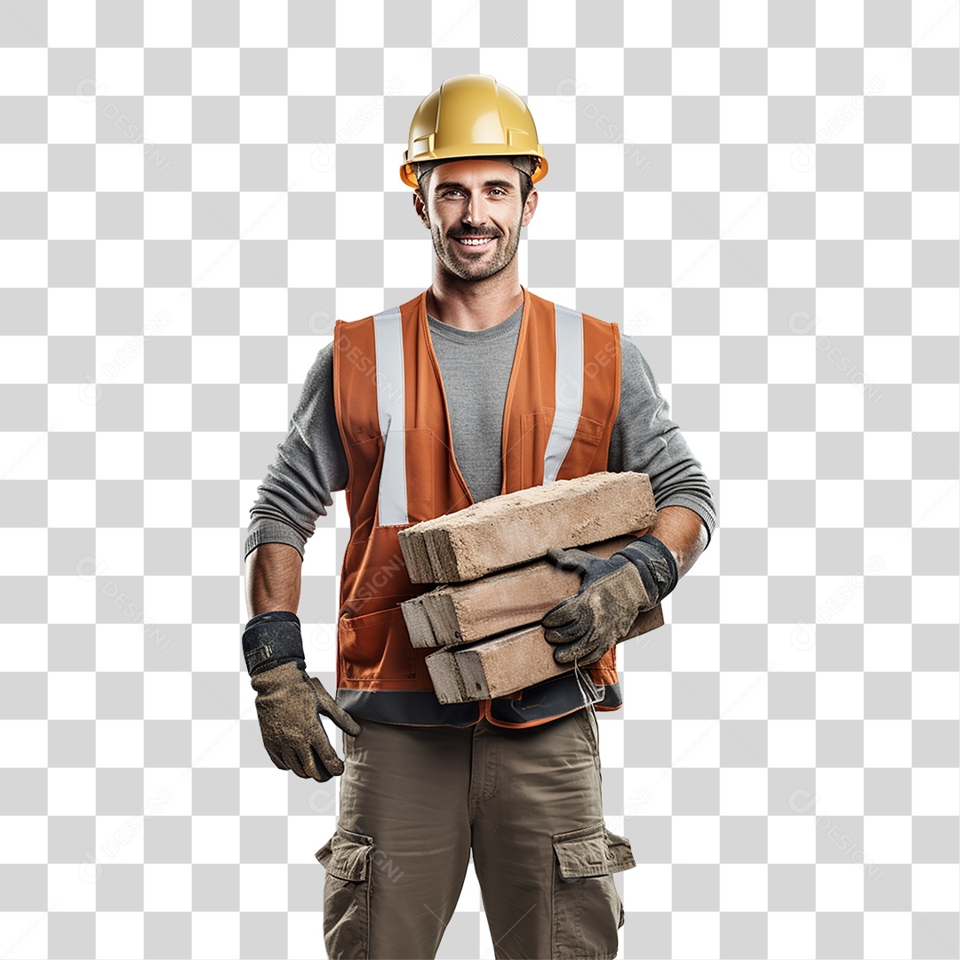 Pedreiro Construção PNG Transparente