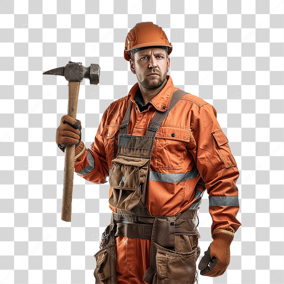 Pedreiro Construção PNG Transparente