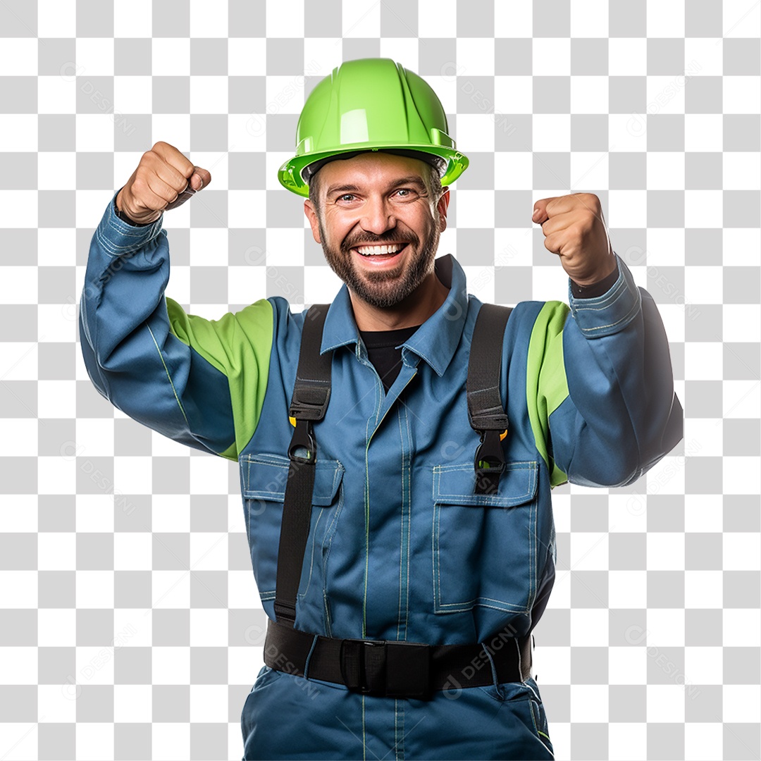 Técnico em Placa Solar Trabalhador PNG Transparente