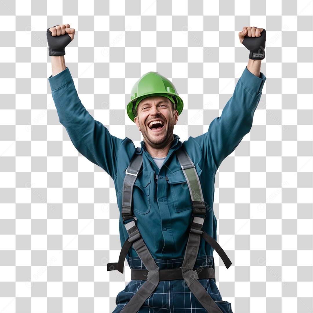 Técnico em Placa Solar Trabalhador PNG Transparente