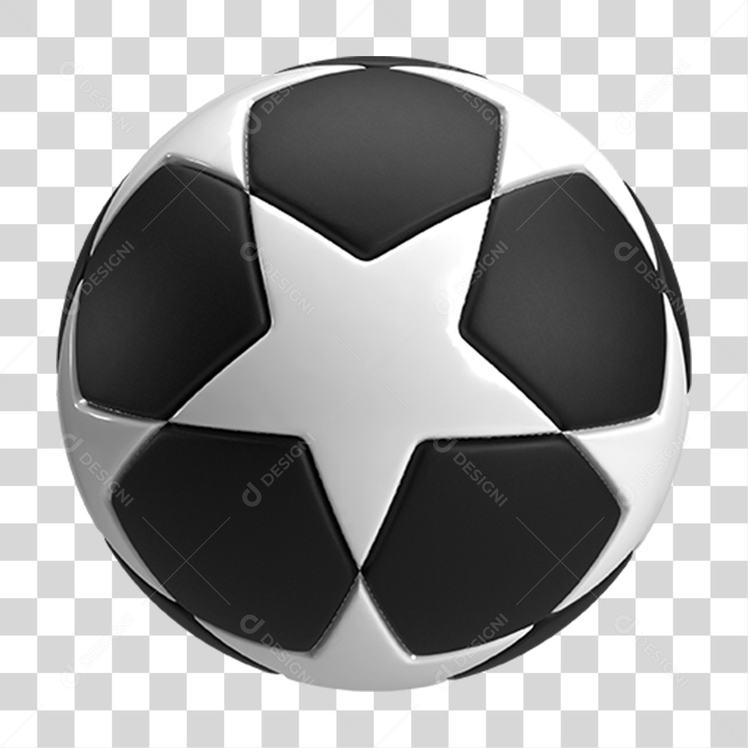Bola de Futebol PNG Transparente