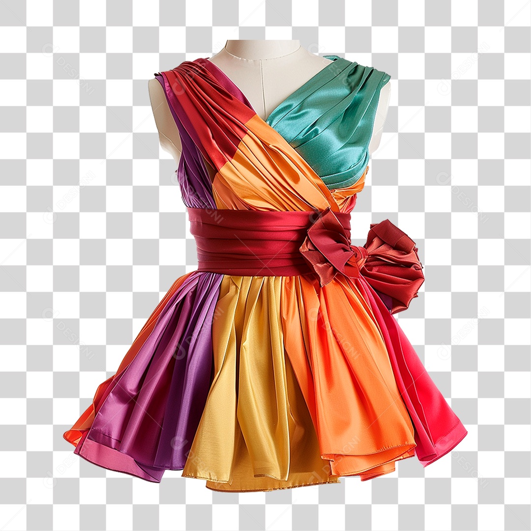 Vestido de Festa PNG Transparente