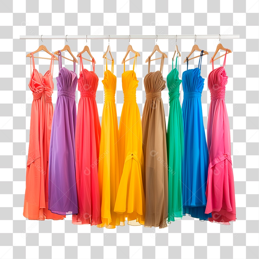 Vestidos de Festa PNG Transparente