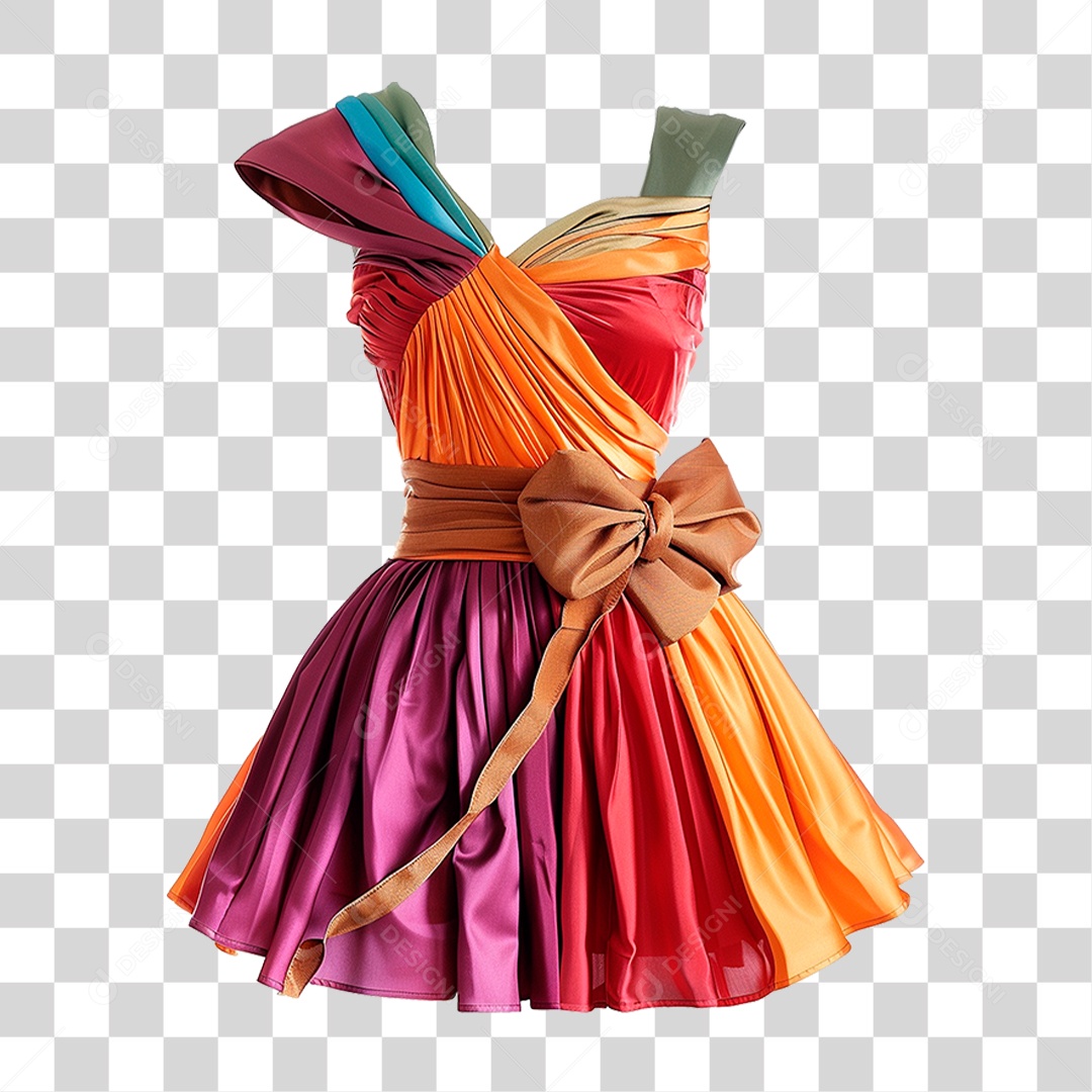 Vestido de Festa PNG Transparente