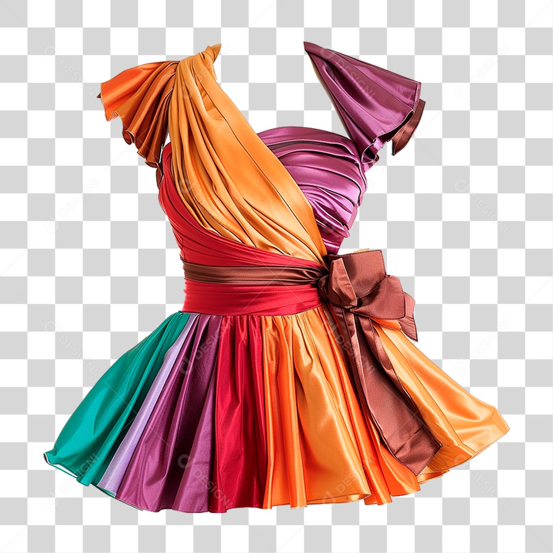 Vestido de Festa PNG Transparente