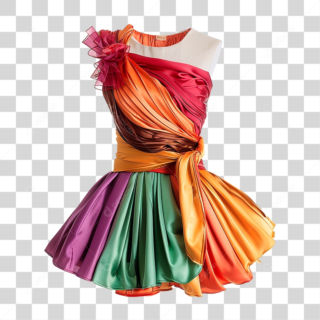 Vestido de Festa PNG Transparente