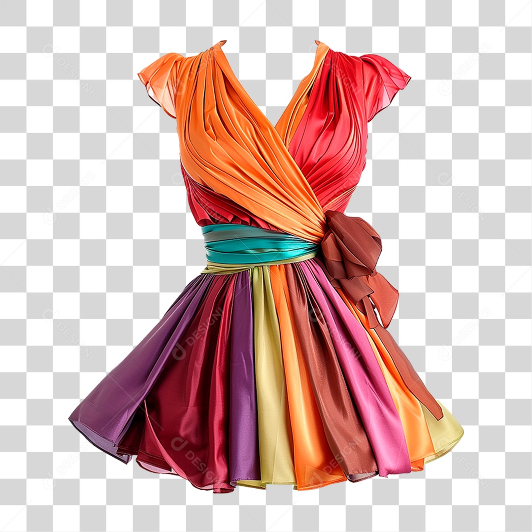 Vestido de Festa PNG Transparente