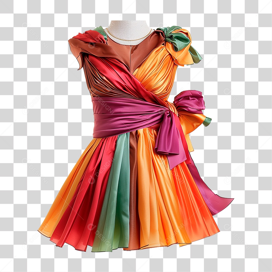 Vestido de Festa PNG Transparente