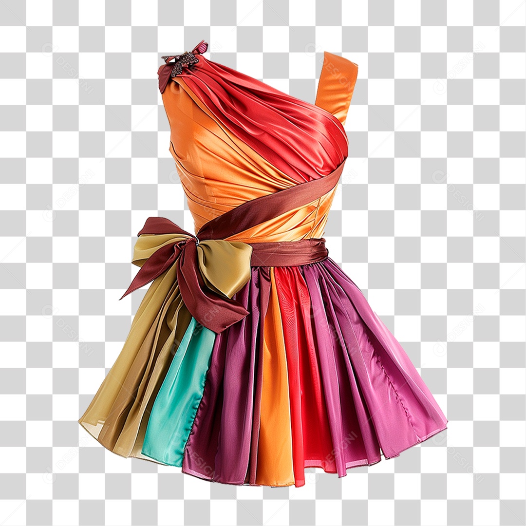 Vestido de Festa PNG Transparente