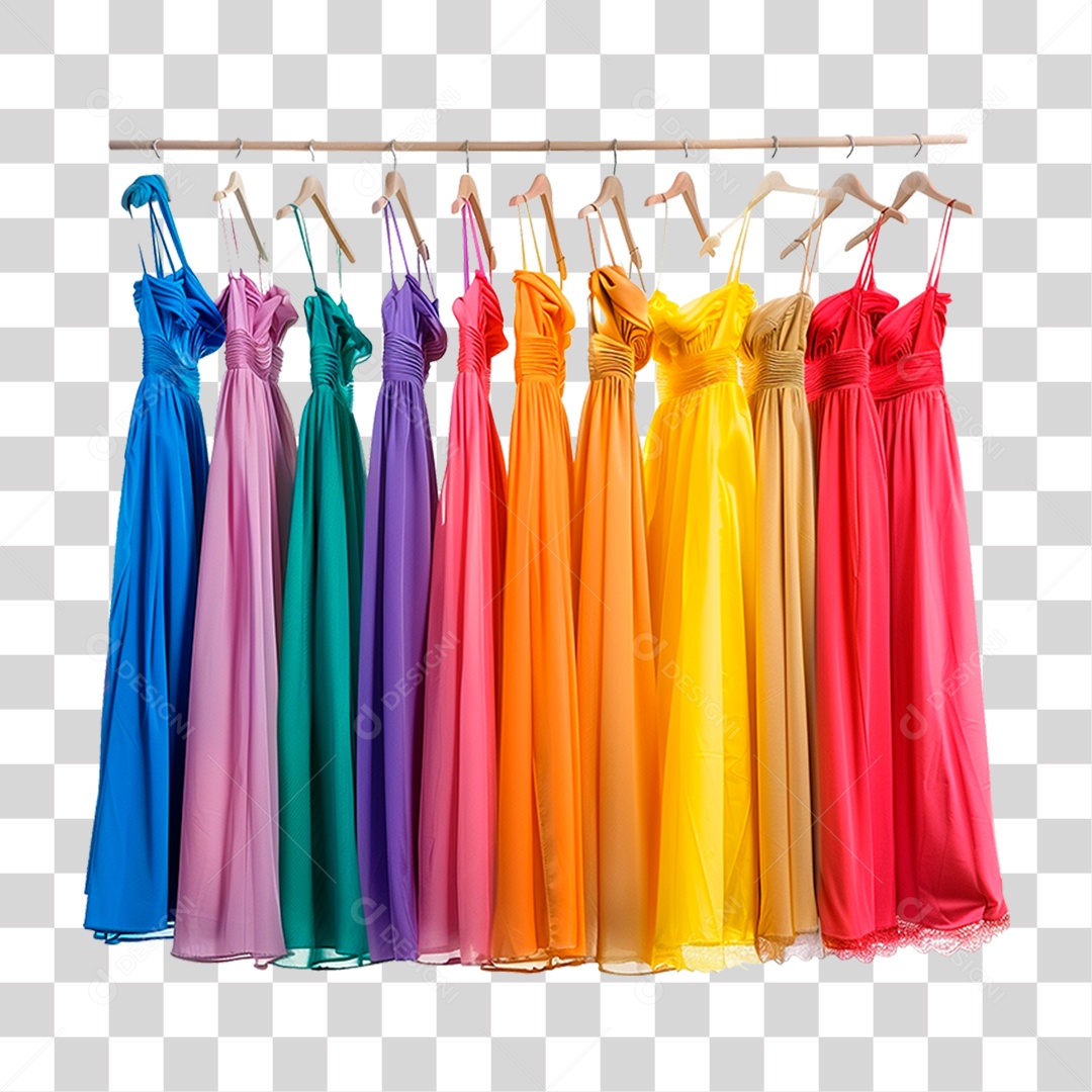 Vestidos de Festa PNG Transparente