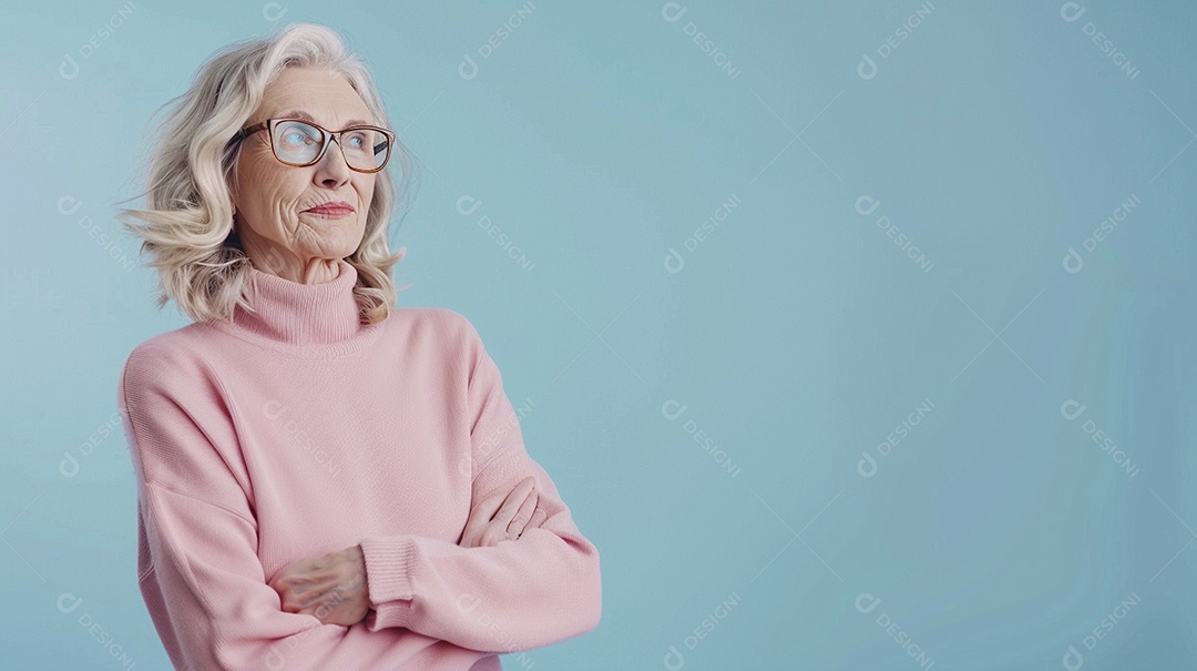 Mulher de 50 anos expressando afeto