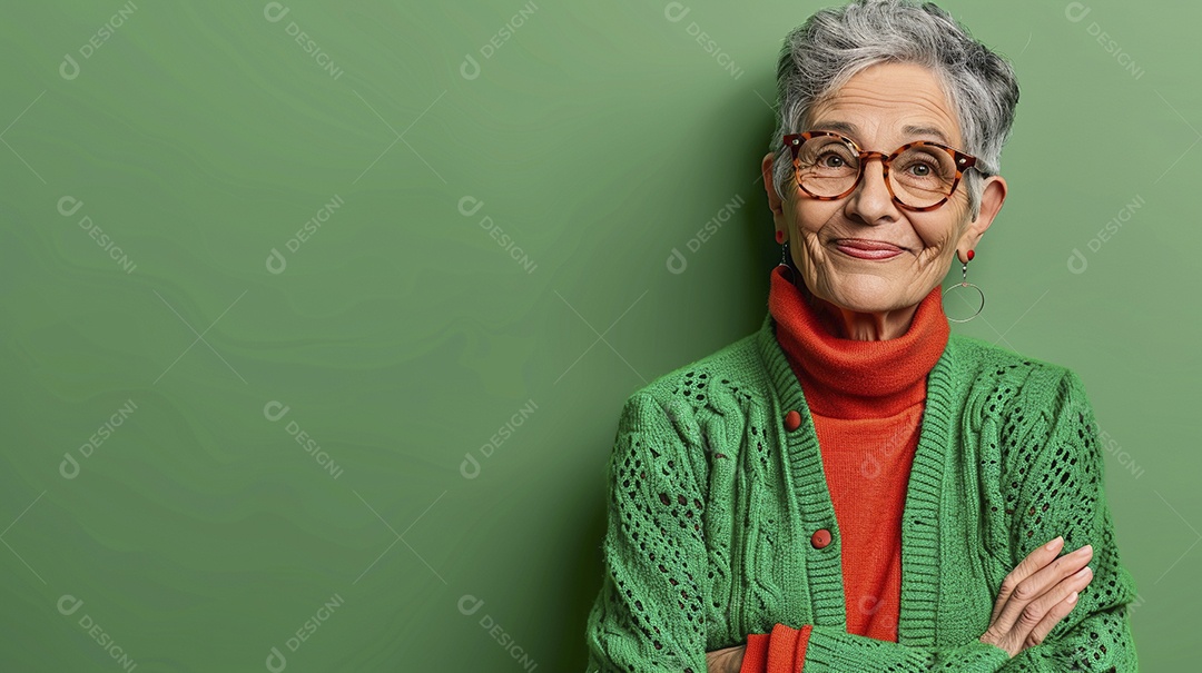 Mulher de 50 anos expressando afeto