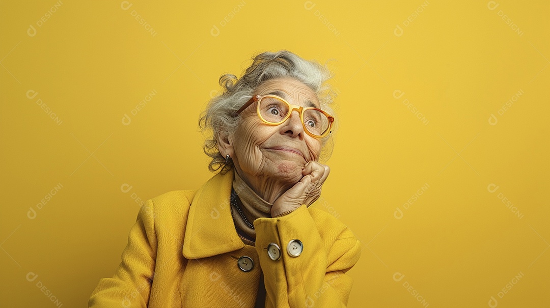 Mulher de 50 anos expressando afeto