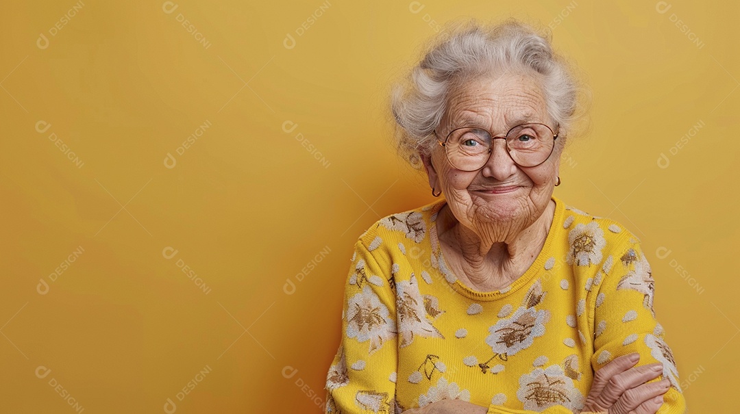 Mulher de 50 anos expressando afeto