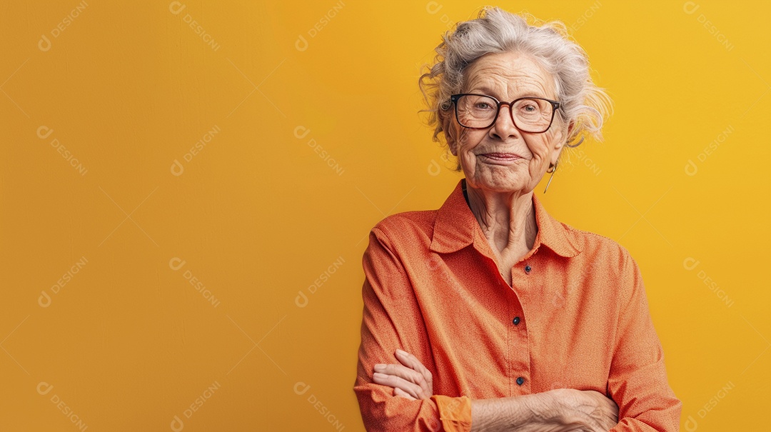 Mulher de 50 anos expressando afeto