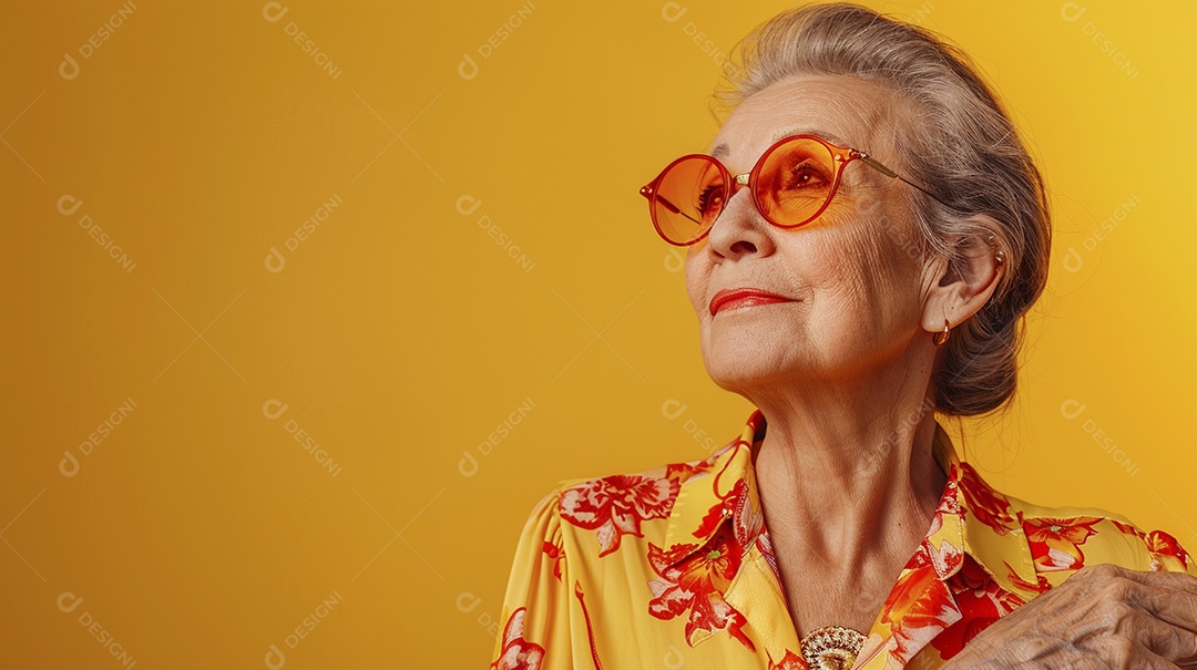 Mulher de 50 anos expressando afeto