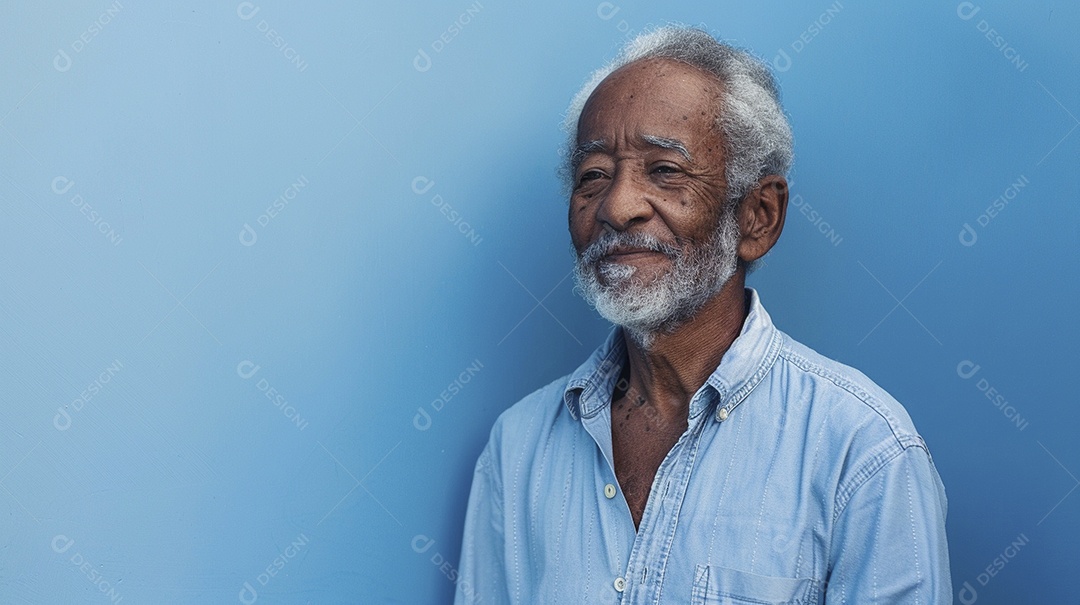 Homem de 50 anos expressando afeto