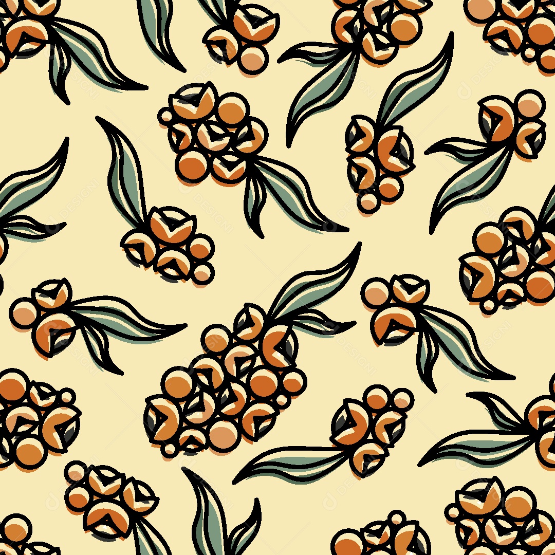 Estampa de Guaraná Ilustração Vetor EPS