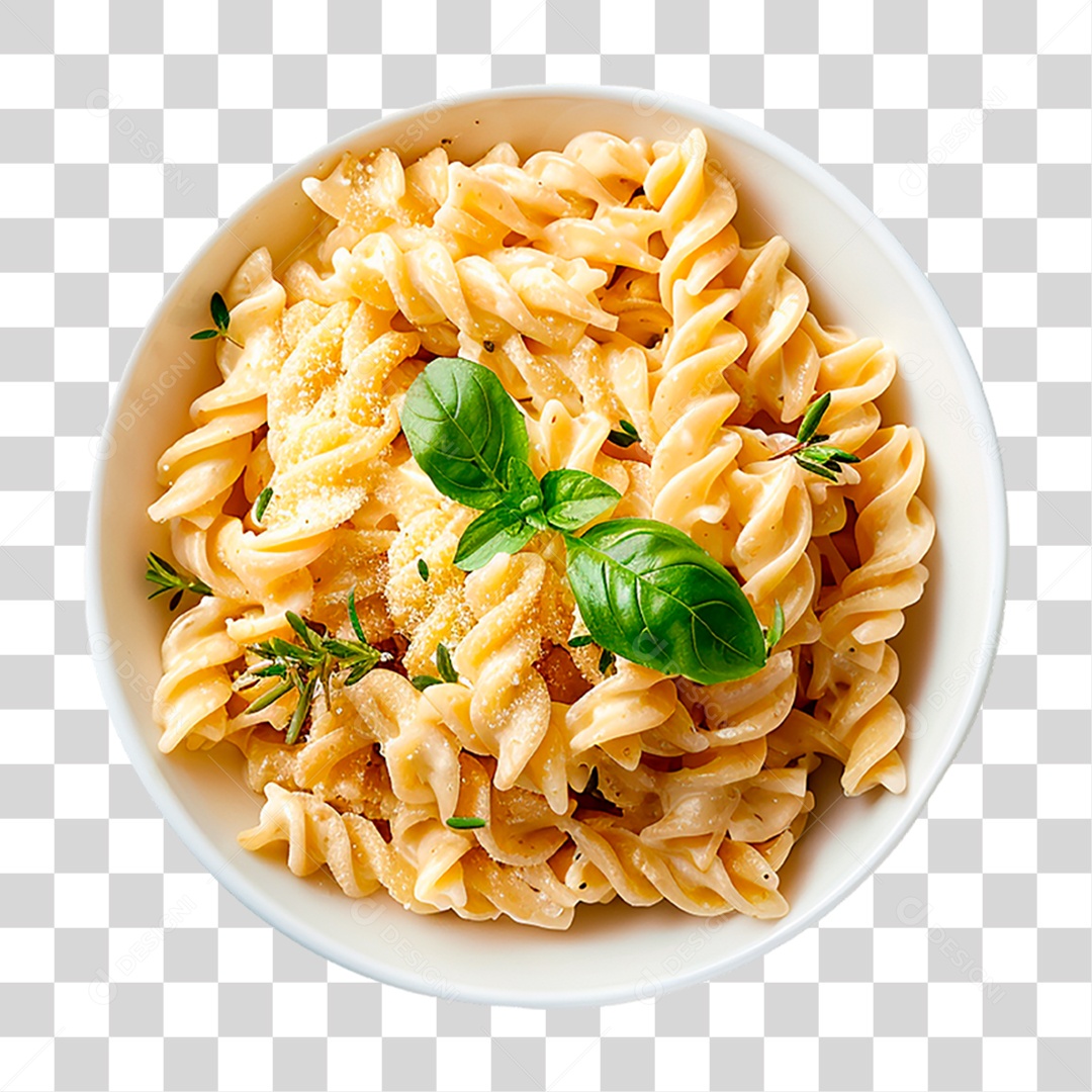 Prato de Macarrão PNG Transparente