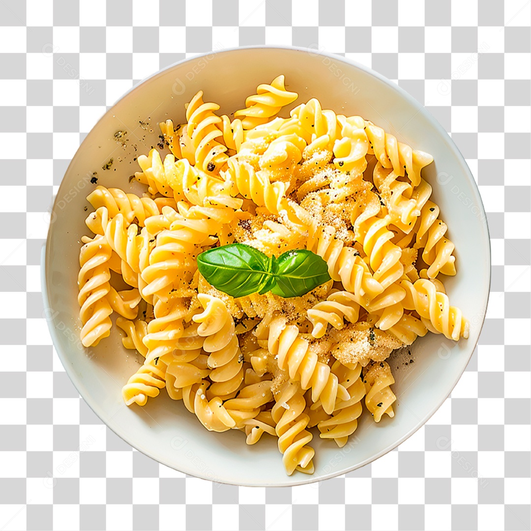 Prato de Macarrão PNG Transparente