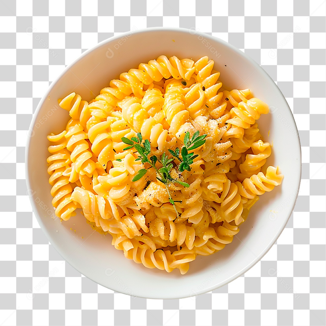 Prato de Macarrão PNG Transparente