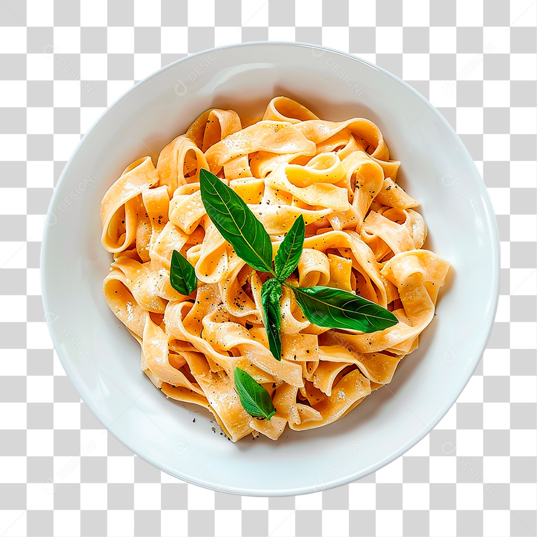 Prato de Macarrão PNG Transparente