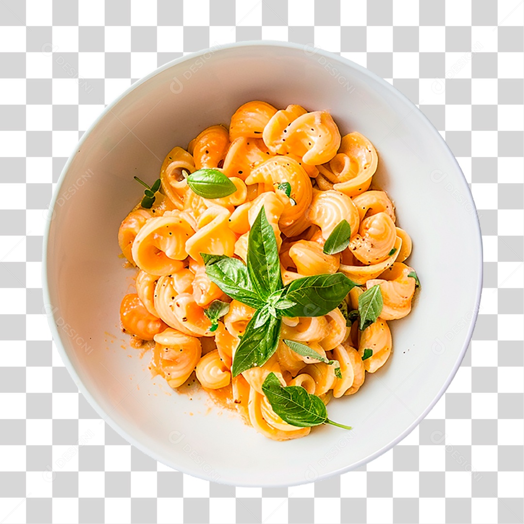 Prato de Macarrão PNG Transparente