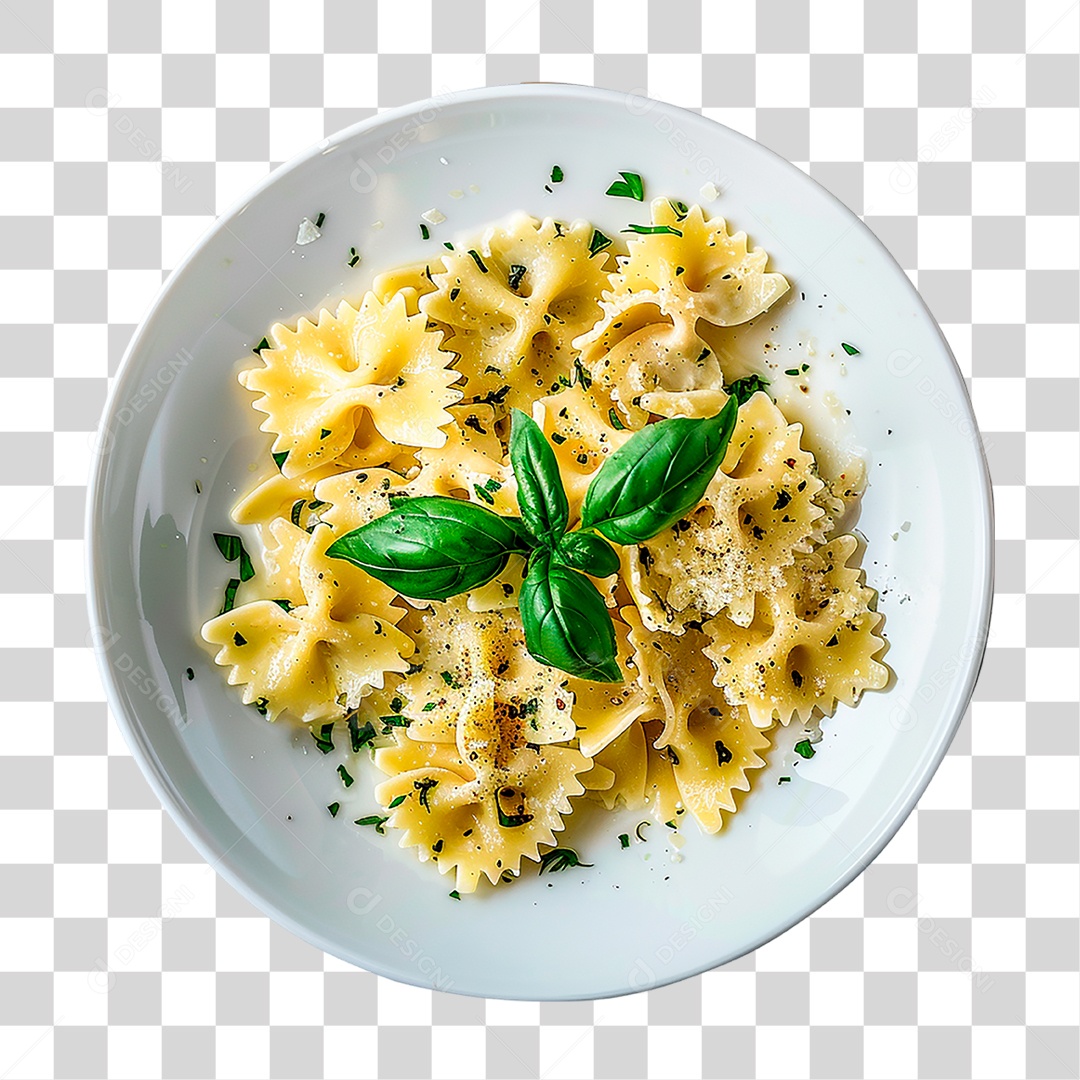 Prato de Macarrão PNG Transparente