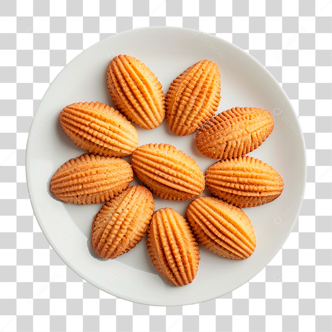 Prato de Madeleine PNG Transparente