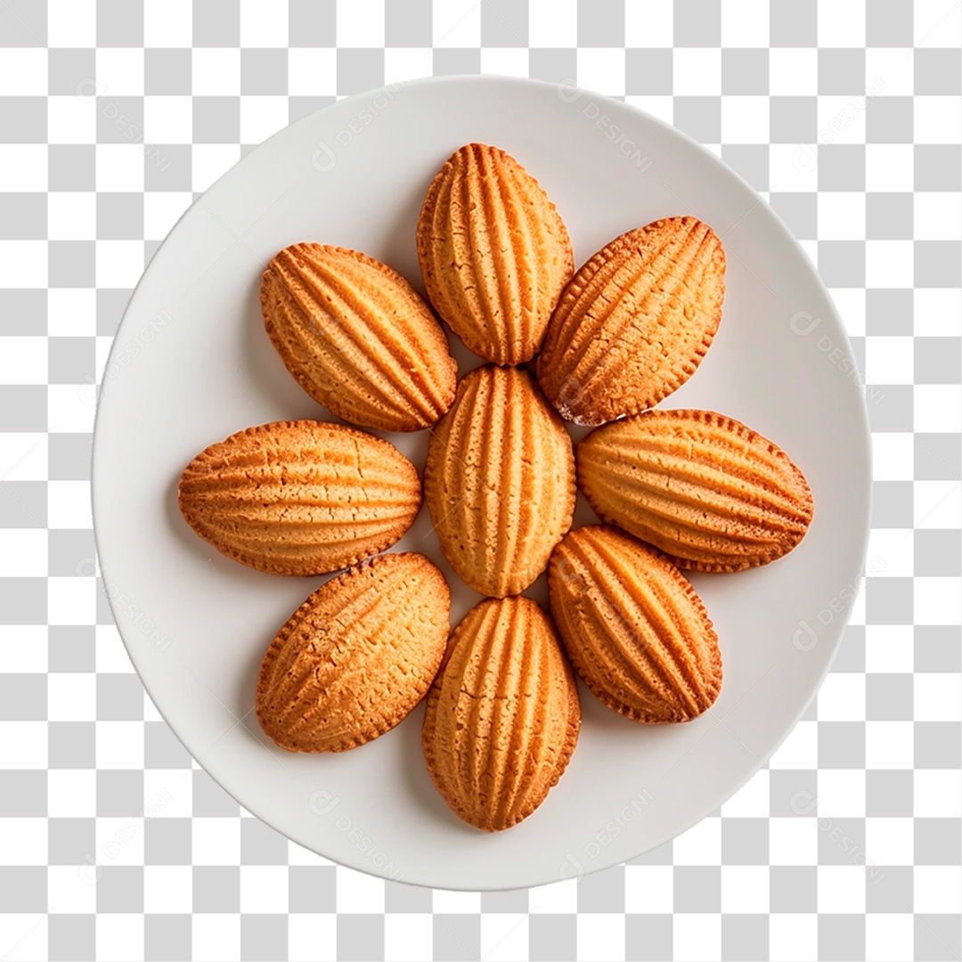 Prato de Madeleine PNG Transparente