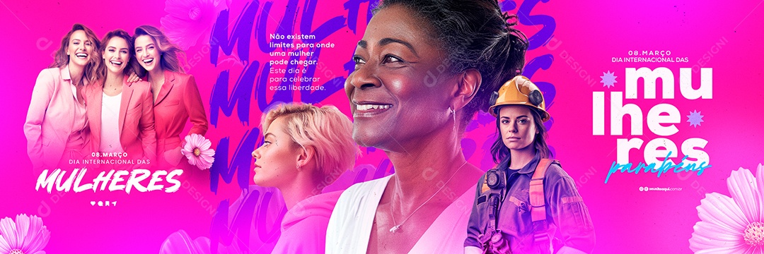 International Women's Day Carousel March 8th Congratulations Social Media PSD Editable