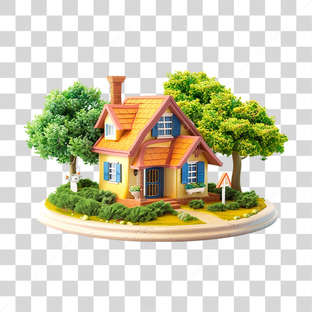 Casa Residência PNG Transparente
