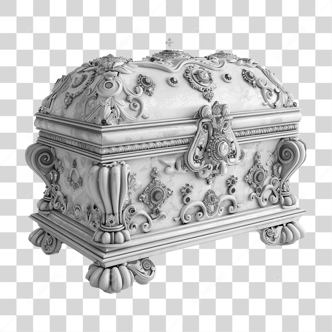 Estátua Baú Molduras PNG Transparente